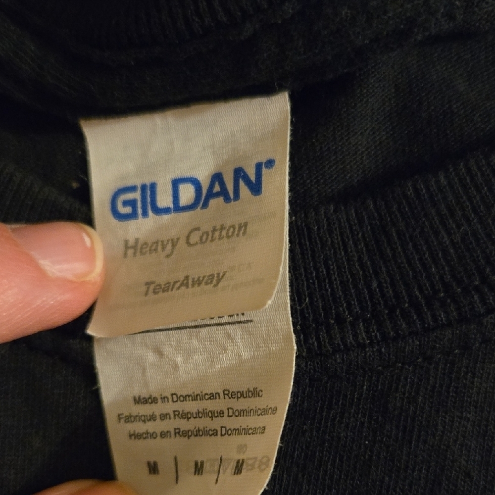 Gildan Black Short Sleeve Tee - Picture 2 of 4